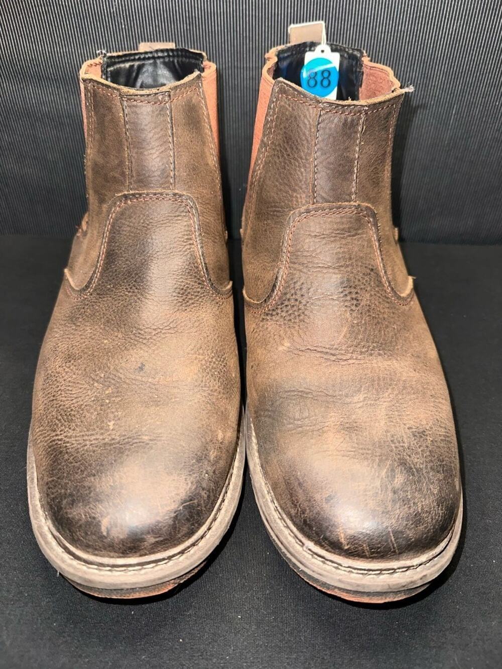 No.88 Timberland Men's 5859R Brown Leather Chelsea Boots